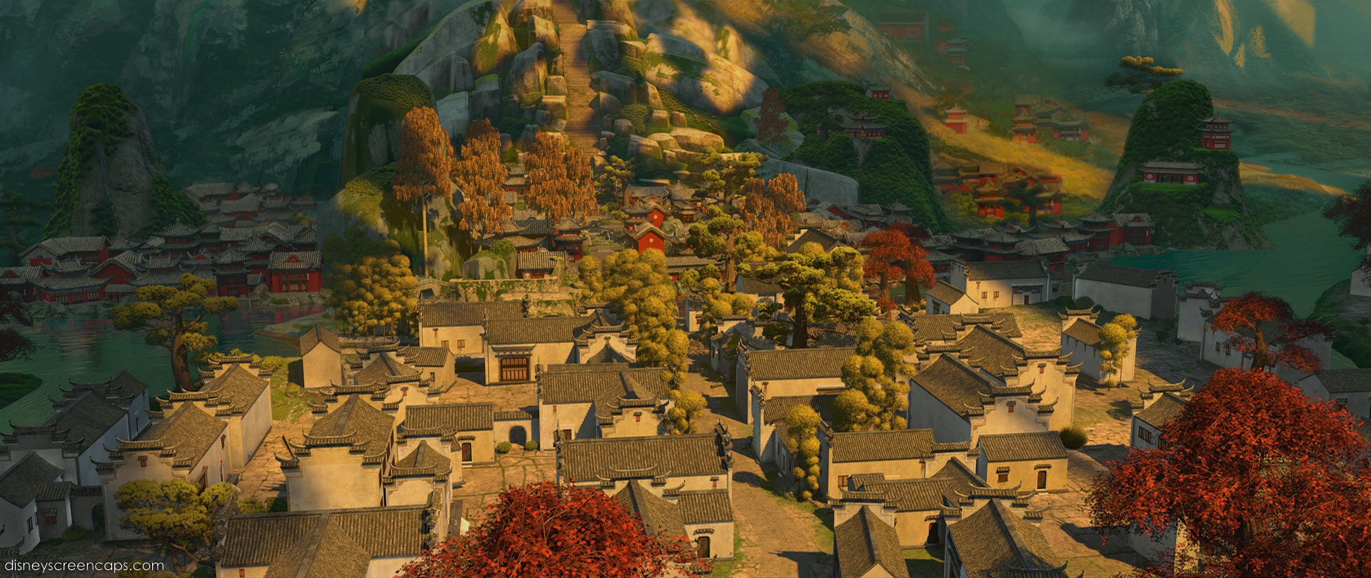 Image ValleyVillage1.jpg Kung Fu Panda Wiki FANDOM powered by Wikia