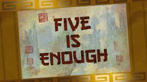 290px-Five-is-enough-title.jpg