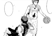Akashi ankle breaks Kagami