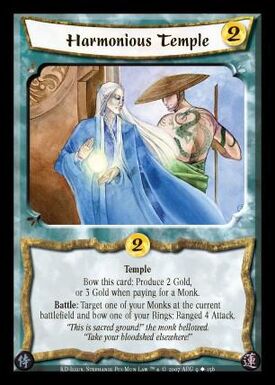 Harmonious Temple-card