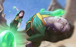 Tamoko defeats her doppelganger