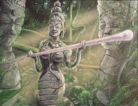 Pearl-Encrusted Staff