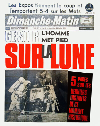 Dimanche matin 20-7-1969