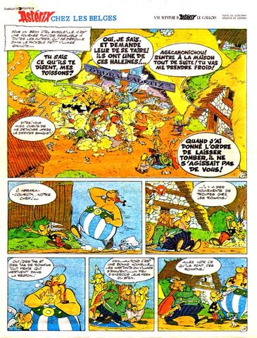 Fichier:Astérix belges la presse.jpg