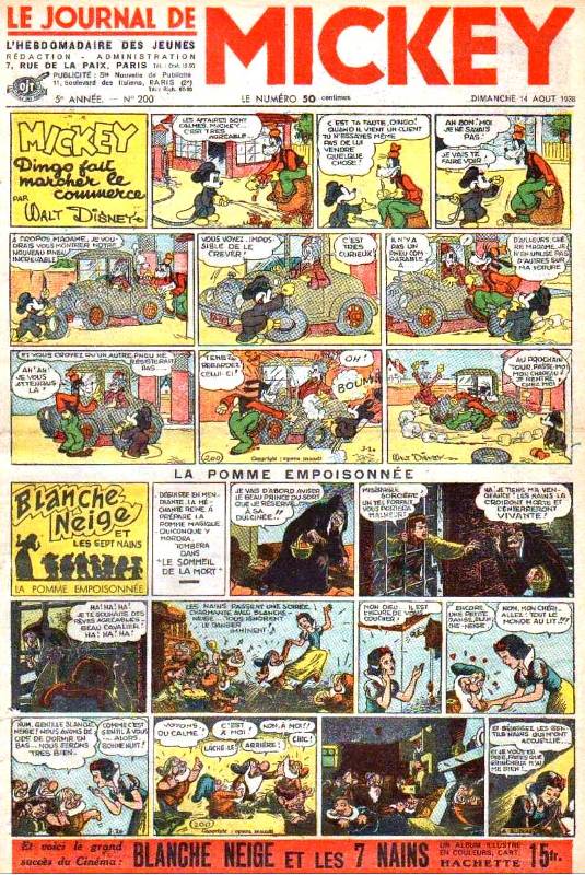 Blanche neige mickey 14-8-1938.jpg