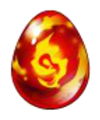 Huevo de bola de fuego chino