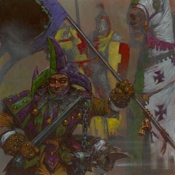 Arlequines de Taber por Adrian Smith Bretonia Caballeros del Reino.jpg