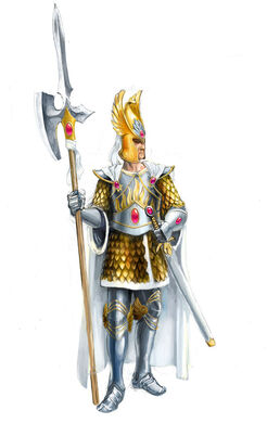Guardia del Fénix por Gergely Fejervary Warhammer Mark of Chaos.jpg