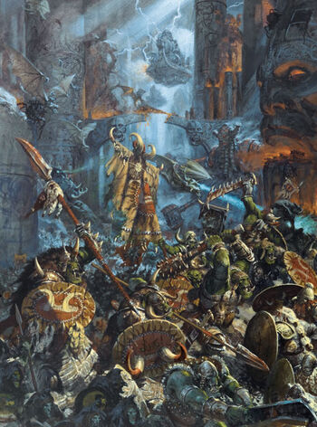 Orcos batalla subterranea Enanos.jpg