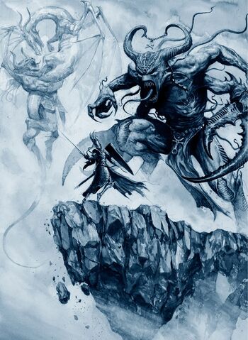 Aenarion última batalla Demonios del Caos Karl Kopinski.jpg