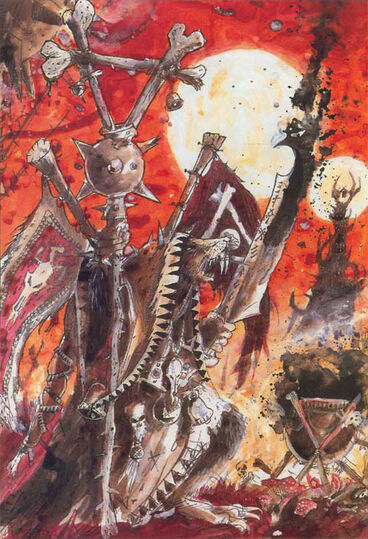 Brujo Skaven por John Blanche