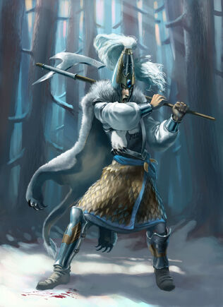 Leon Blanco del Imperio por Gergely Fejervary Warhammer Mark of Chaos.jpg