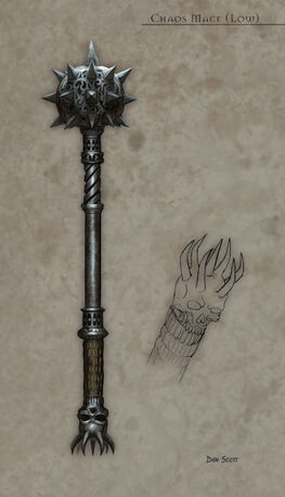 Maza del Caos Bárbaro WAR 01 por Dan Scott