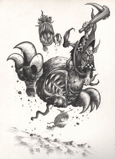 Garrapatos Saltarines por Mark Gibbons