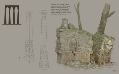 Ruinas Valle Gaen Warhammer Online por Jonathan Kirtz.png