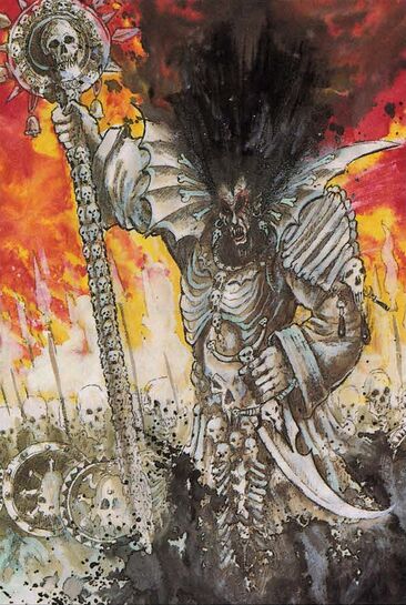 Nigromante por John Blanche