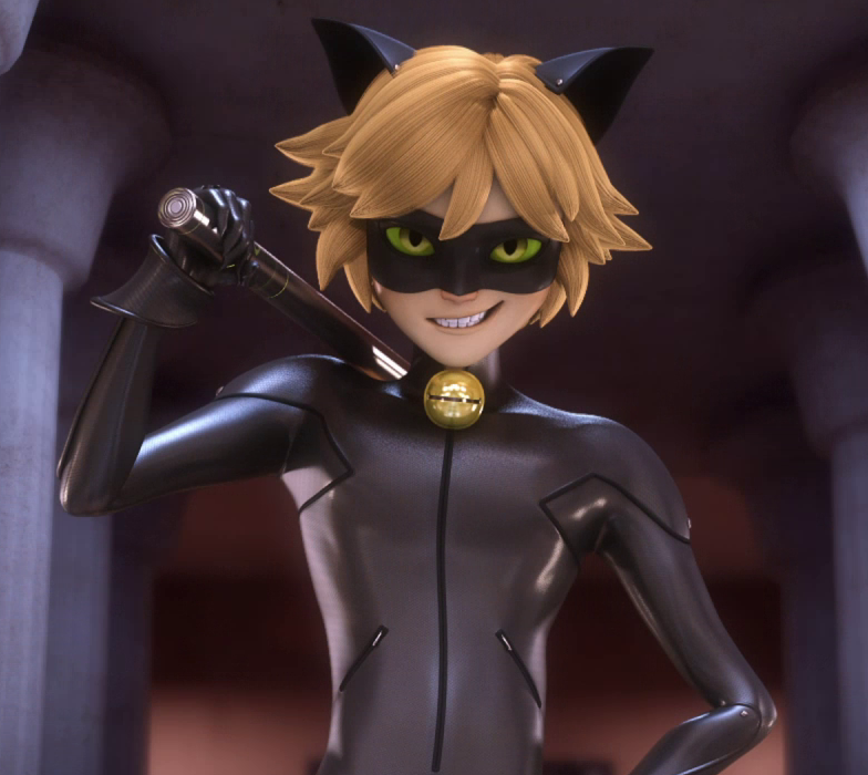 Chat Noir for my upcoming rp series Minecraft Skin. 