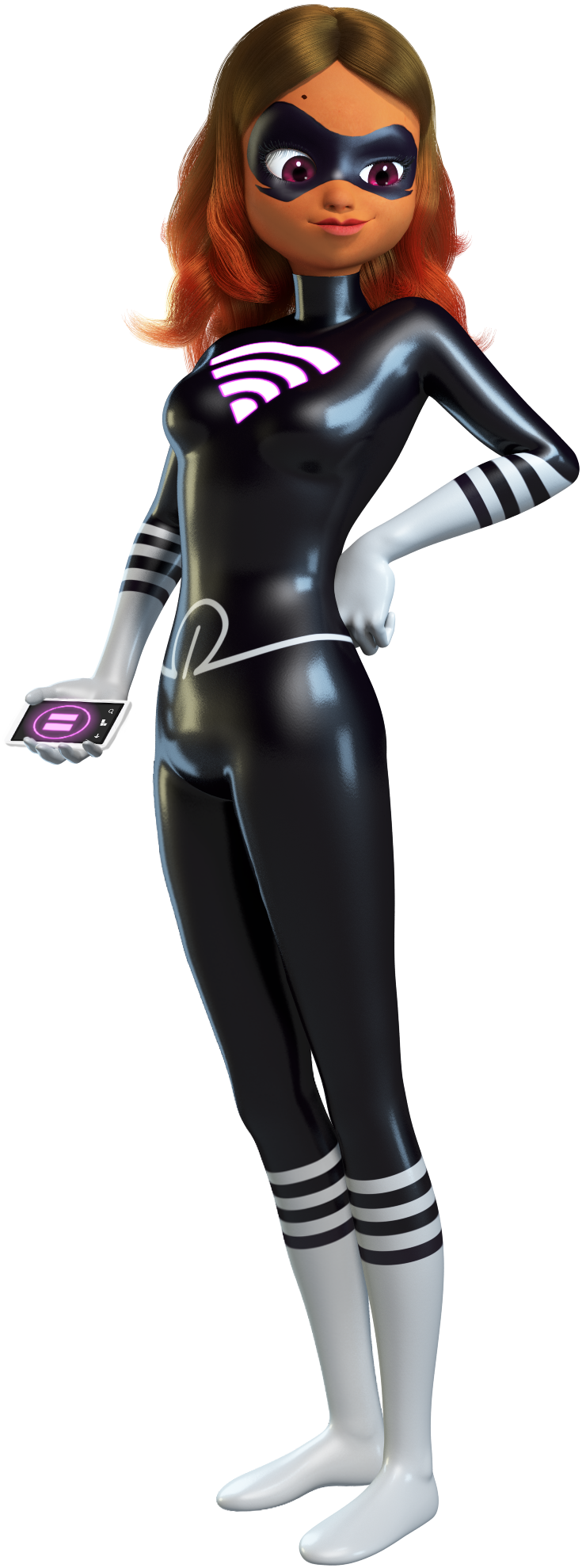 image lady wifi render png miraculous ladybug wiki mini christmas