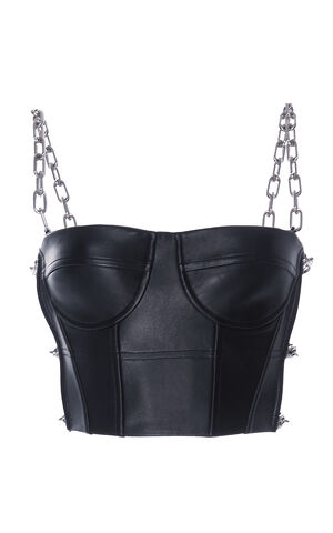 File:Alexander Wang - SS16C - Chain strap bustier top.jpg