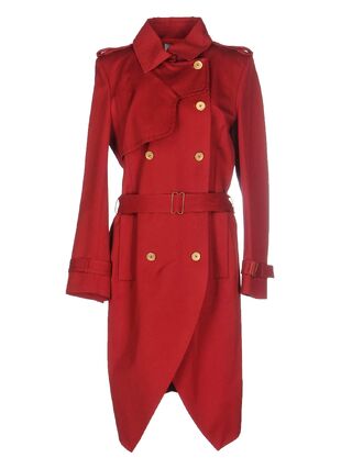 File:Yves Saint Laurent Double breasted redtrench coat.jpg