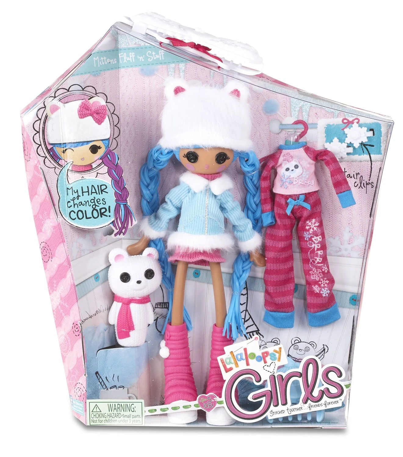 Image Mittens Fluff 'N' Stuff Girls doll box.jpg Lalaloopsy Land Wiki FANDOM powered
