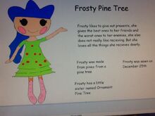 Frosty Pine Tree