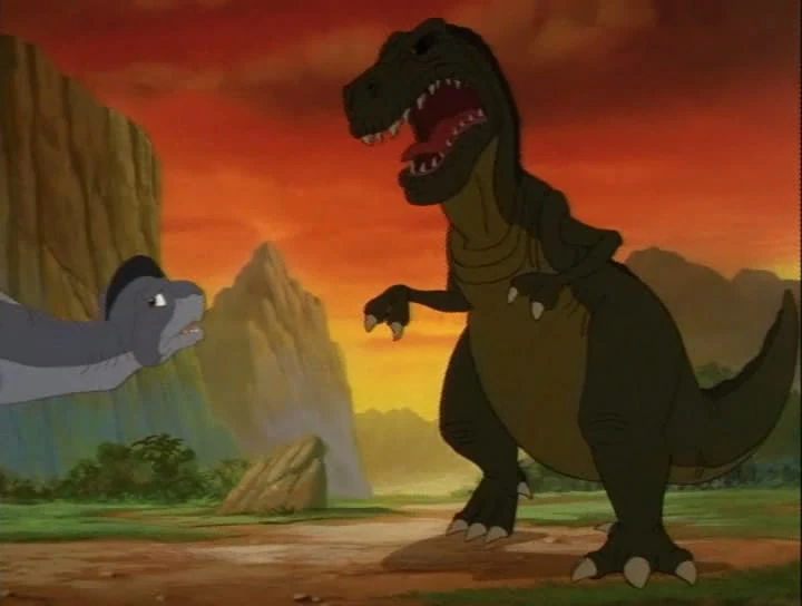 Image Meanest Sharptooth Dream 1.jpg Land Before Time Wiki FANDOM