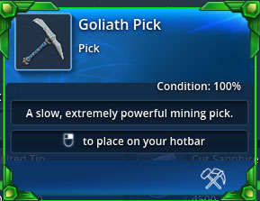 Goliath-pick
