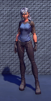 Artisans Outfit Blue Equip