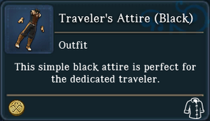 Travelers Attire Black examine