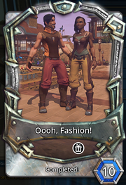 Oooh, fashion!