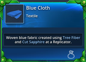 Blue-cloth