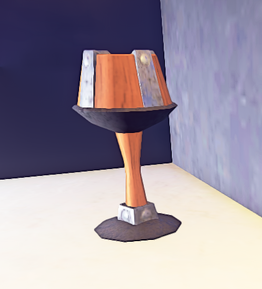 Landmark Goblet prop placed
