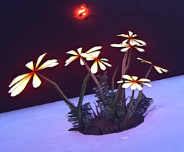 Bloodtear Plant prop placed