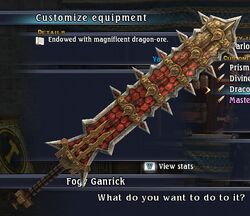 Draconile Grandsword