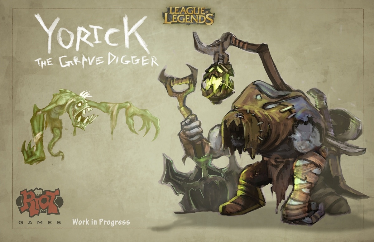 Yorick wiki league of legends fandom powered by wikia