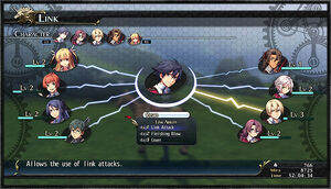 Character link status tocs