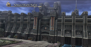 Schwarz Drache Barrier