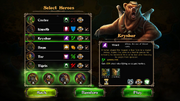 Legends of Callasia Heroes
