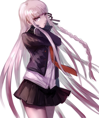 Kirigiri kyouko danganronpa and danganronpa 1 drawn by na7hi10 a76181422adc235f81f3f4c6ffd226a9