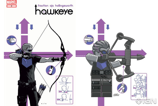 File:Hawkeye Issue 2 in Lego.jpg