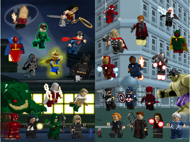 File:Lego Marvel v.s. DC.png