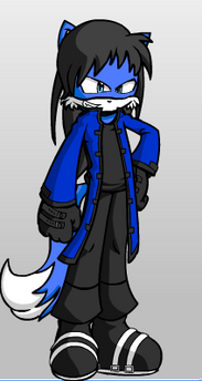 Kyanite the wolf