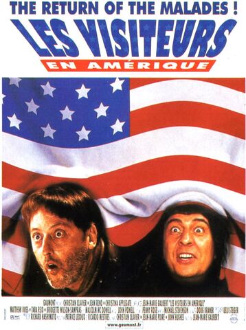 Fichier:Les Visiteurs en Amérique - affiche.jpg