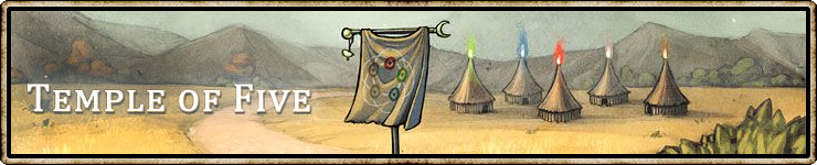 Location banner Temple of Five