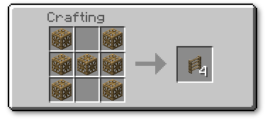 Hoe maak je ladders in minecraft Hoe maak je ladders in minecraft