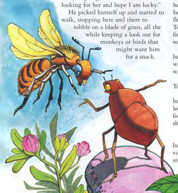 Tok and bee
