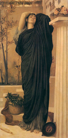 Fichier:298px-1869 Frederic Leighton - Electra at the Tomb of Agamemnon.jpg