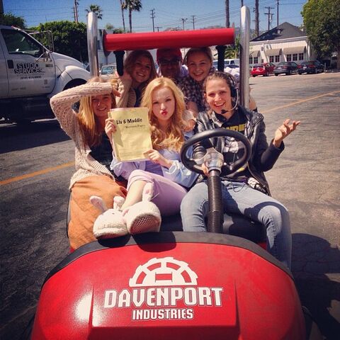 File:Cast and crew on go cart.jpg