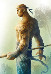 Staff Wielding Monk